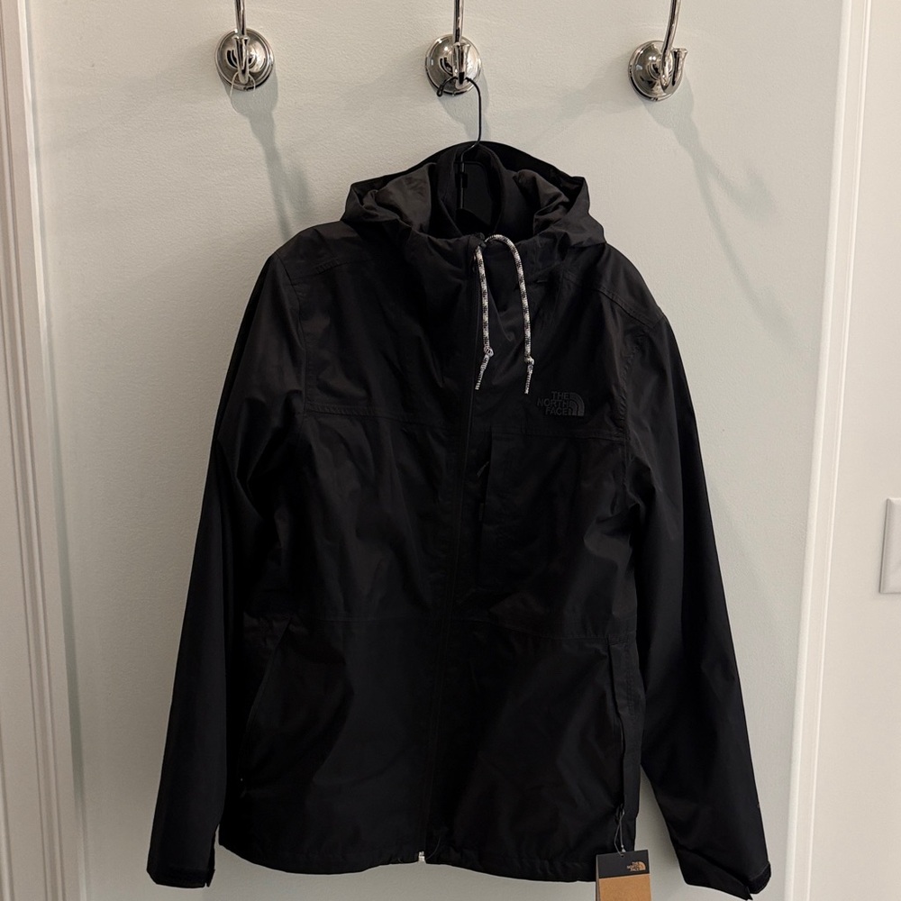 The North Face Men's Black Raincoat